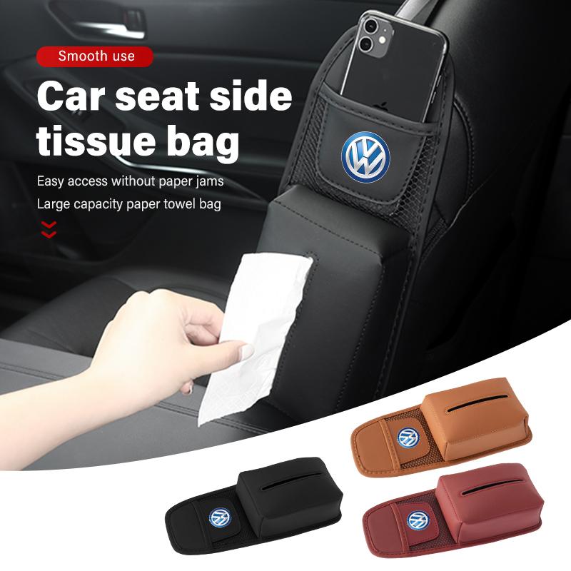 VFHJQ1 For Volkswagen VW Car Seat Back Storage Bag Large Capacity Multifunctional Bag Scirocco Jetta Beetle Golf 4 5 6 Passat Polo B5