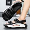 Couple sandals 2025 summer new trend versatile indoor and outdoor wear thick bottom stepping on shit feeling teenagers beach sandals