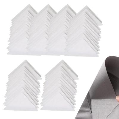 100Pcs Adhesive Collar Stays, Disposable Shirt Collar Stickers, Quick-Fix Collar Tape For Men, Formal & Casual Shirts, Travel