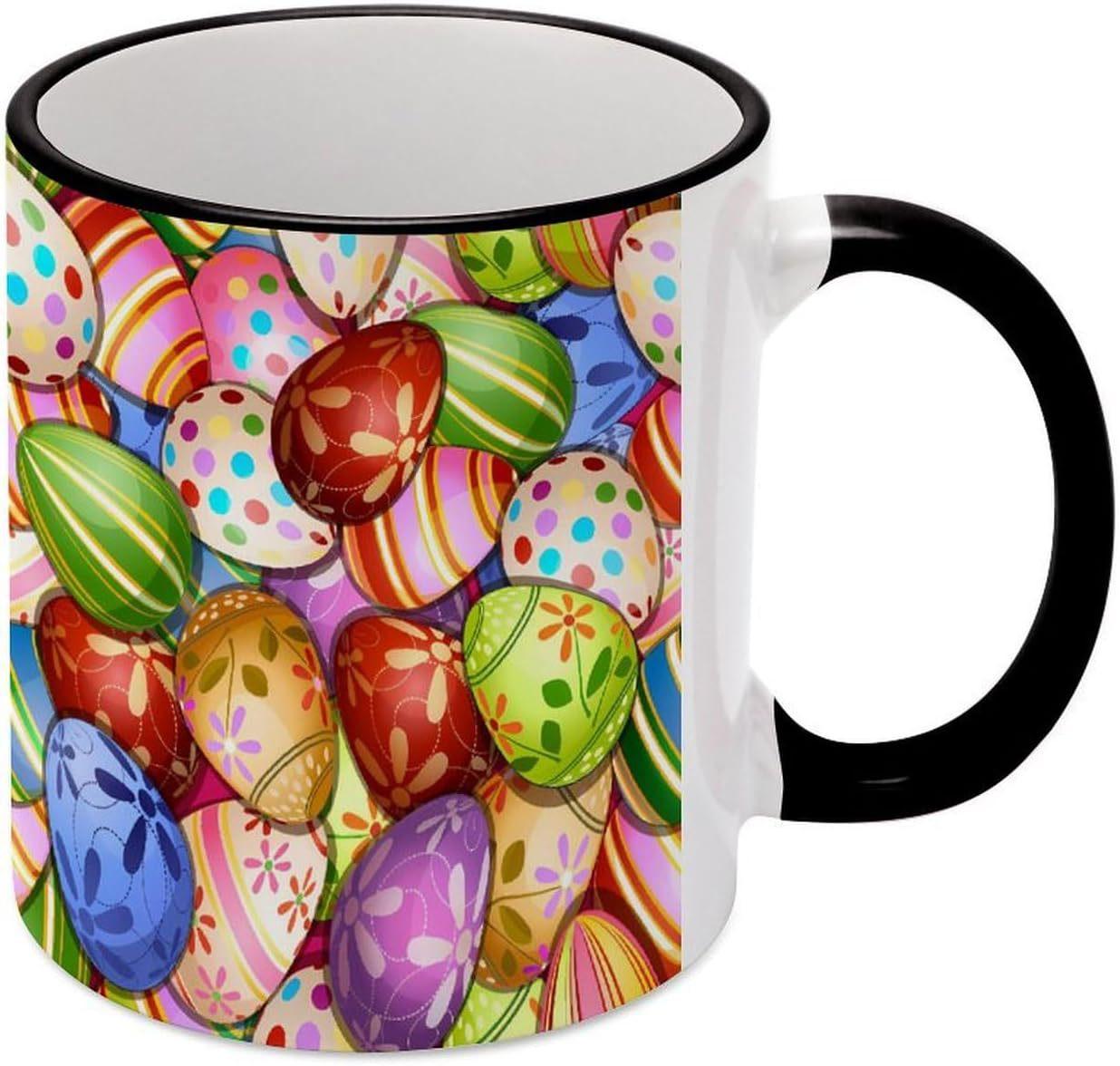 

Счастливой Пасхи Гномы Керамическая Кофейная Кружка Яйцо Кролик Чашка для Воды 301-400ml