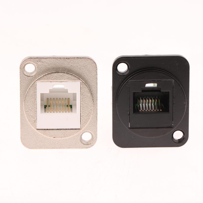 Cat5E Rj45 Network Cable Scoket Installation Module Shielded Solder-Free Network Cable Extender Cat 5 Panel Connector