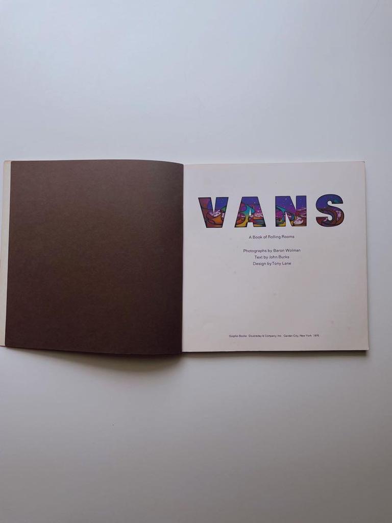 [USED] Rare Book: Vans A Book of Rolling Rooms
