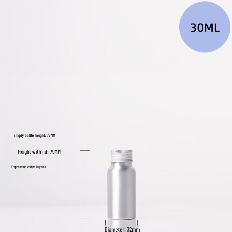 Aluminum Dispensing Bottles for Essential/Massage Oils 30ML