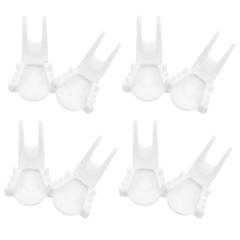 8Pcs Parrot Fruit Feeder Fork Cage Bird Food Holder Vegetable Skewer Clip for Cockatoos Conures Small Pet Feeding Accessories
