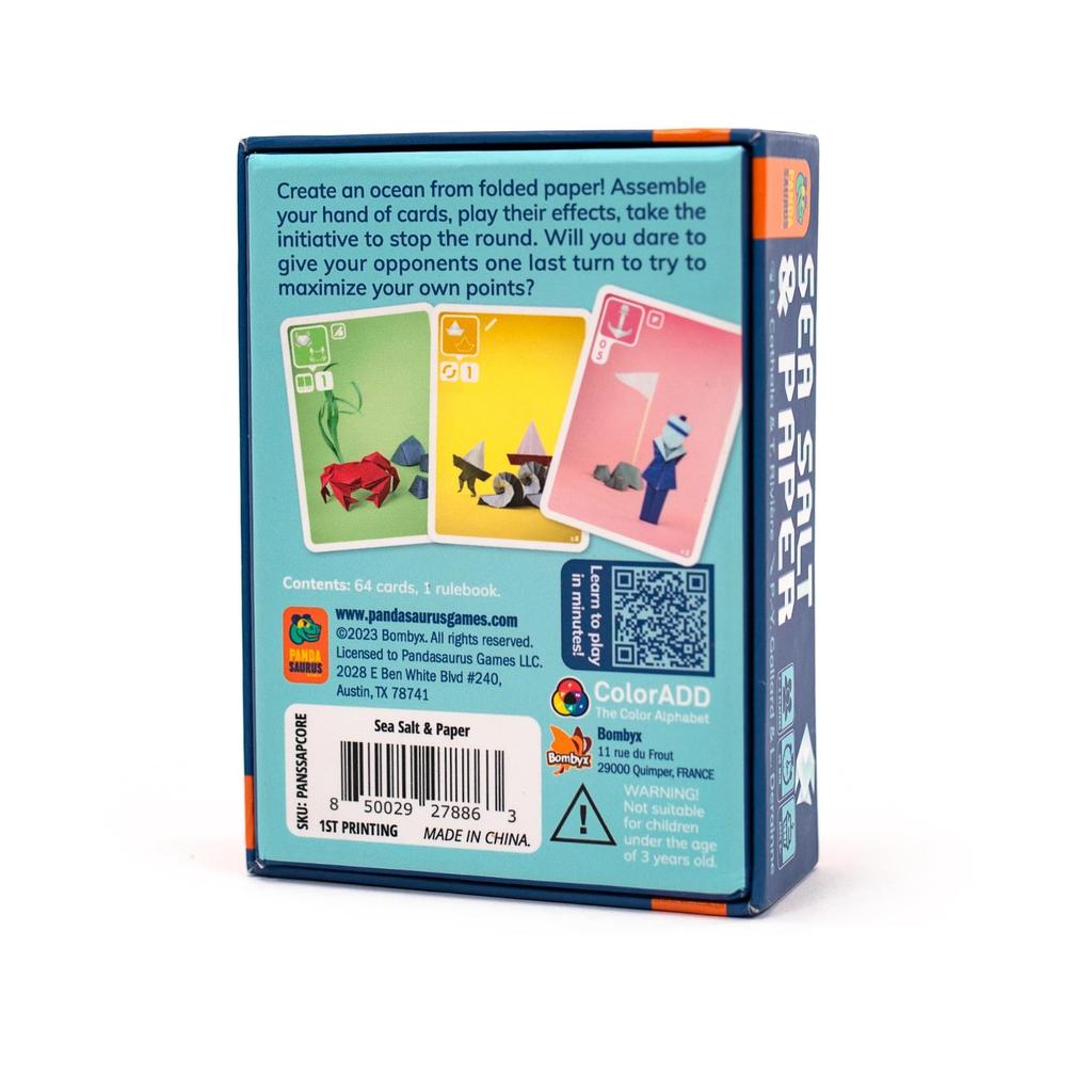 Bestes CABO Pandasaurus Meersalz Papier HIMMELSTEAM Kartenspiel Rasante Taktische Unterhaltung für 2-4 Erwachsene, Familienparty Geschenke