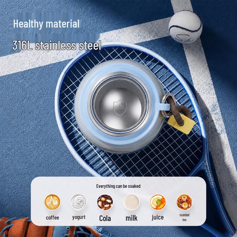 Fuguang Portable Dual-Drink Stainless Steel Insulated Bottle