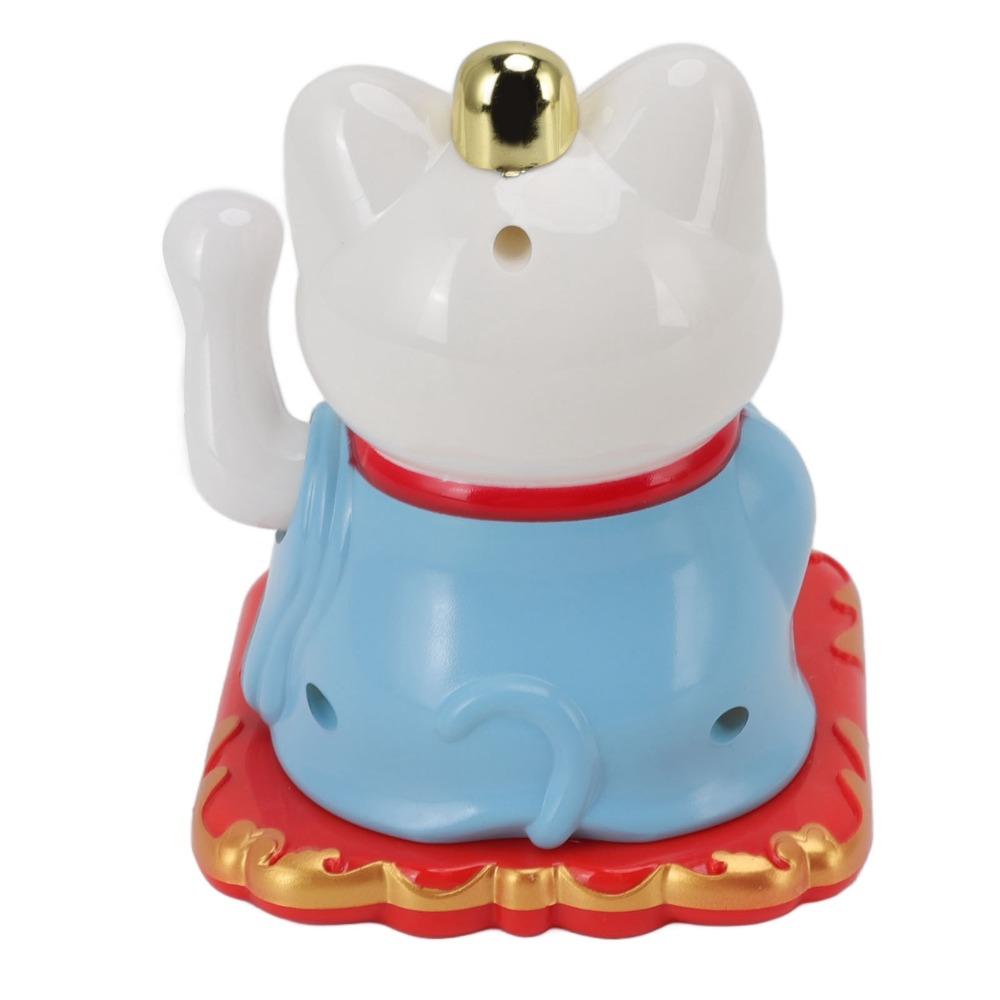 4.13x3.74x3.27in Chinese Fortune Cat Ornament Desktop Auspicious Decor  Window Embellishment