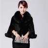 Autumn and winter new shawl women's clothing imitation fox fur collar Rex rabbit fur imitation fur coat fluffy cape