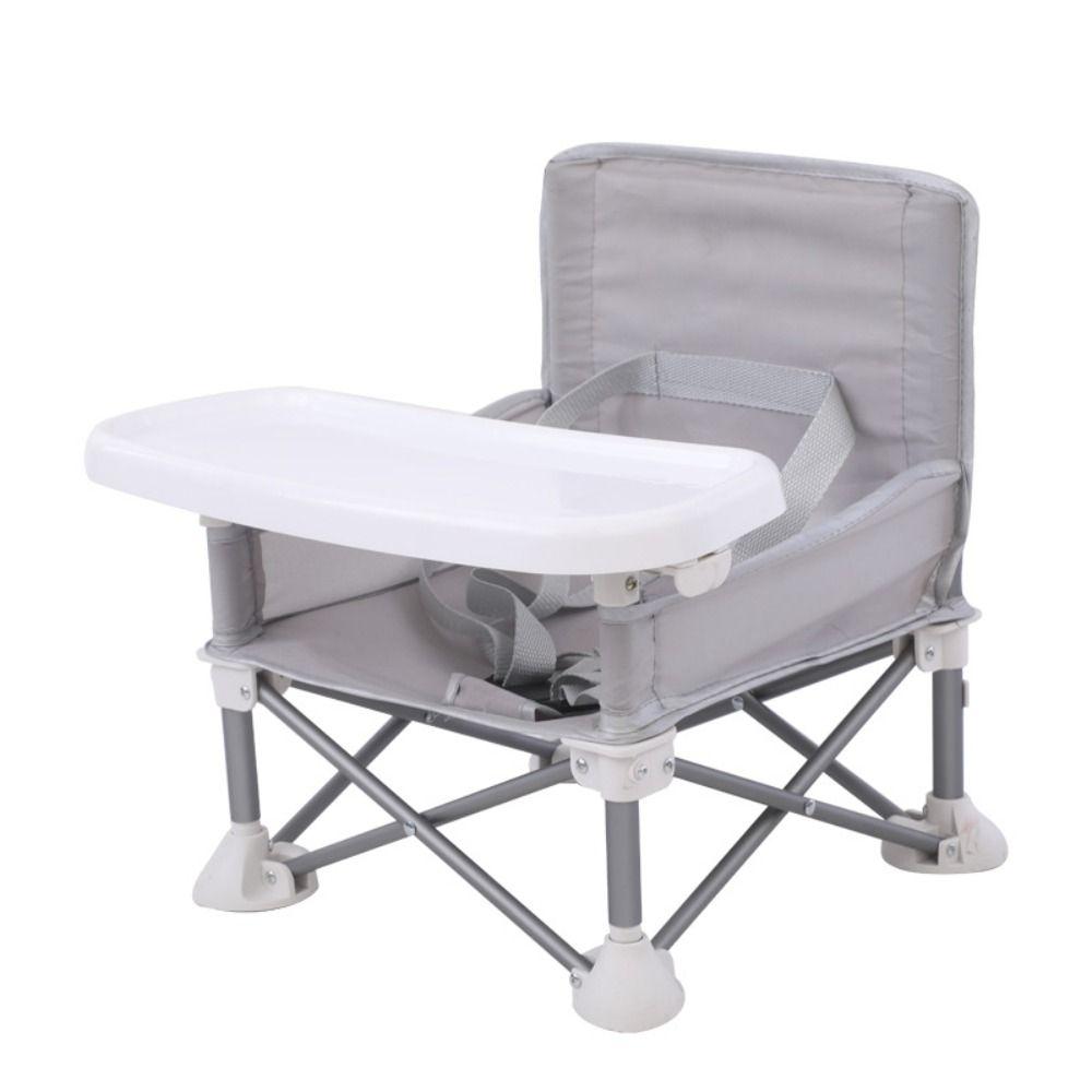 Adjustable Height Children's Dining Chair with Food Tray Baby Seat Chair Home Use