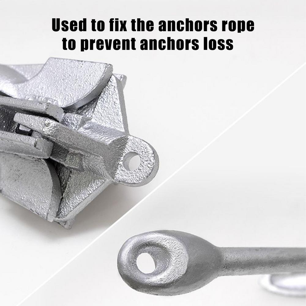Kayak Anchoring Kayak Fishing Anchoring Kit Folding Heavy-Duty Retrievable Boat Accessories For Lake Fishing Kayaking Dock