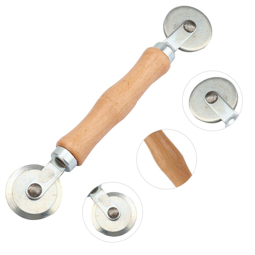 Wooden Handle Aluminum Alloy Wheel Repair Tube Stitch Puncture Patch Tyre Roller Bearing Tool