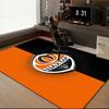 Shakhtar Donetsk Crest Design Rug Office Floor Mat - Machine Washable for Bedroom, Bedroom, Livingroom, Room Decor Fan Gifts Christmas