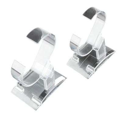 Víceúčelový průhledný stojan na hodinky ve tvaru C Stojan na hodinky Přenosné domácí příslušenství pro šperky a náramky Každodenní použití