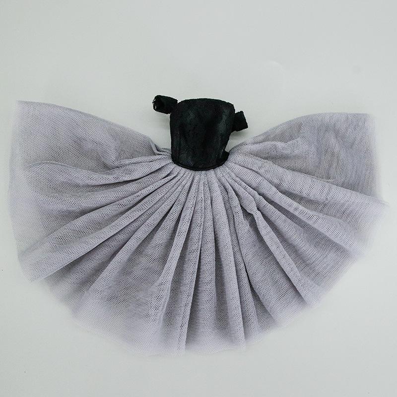 Multicolored Mini Mesh Skirt for 29cm Dolls - Babi Wedding Dress, Short Dress-Up Skirt for Toy Girls