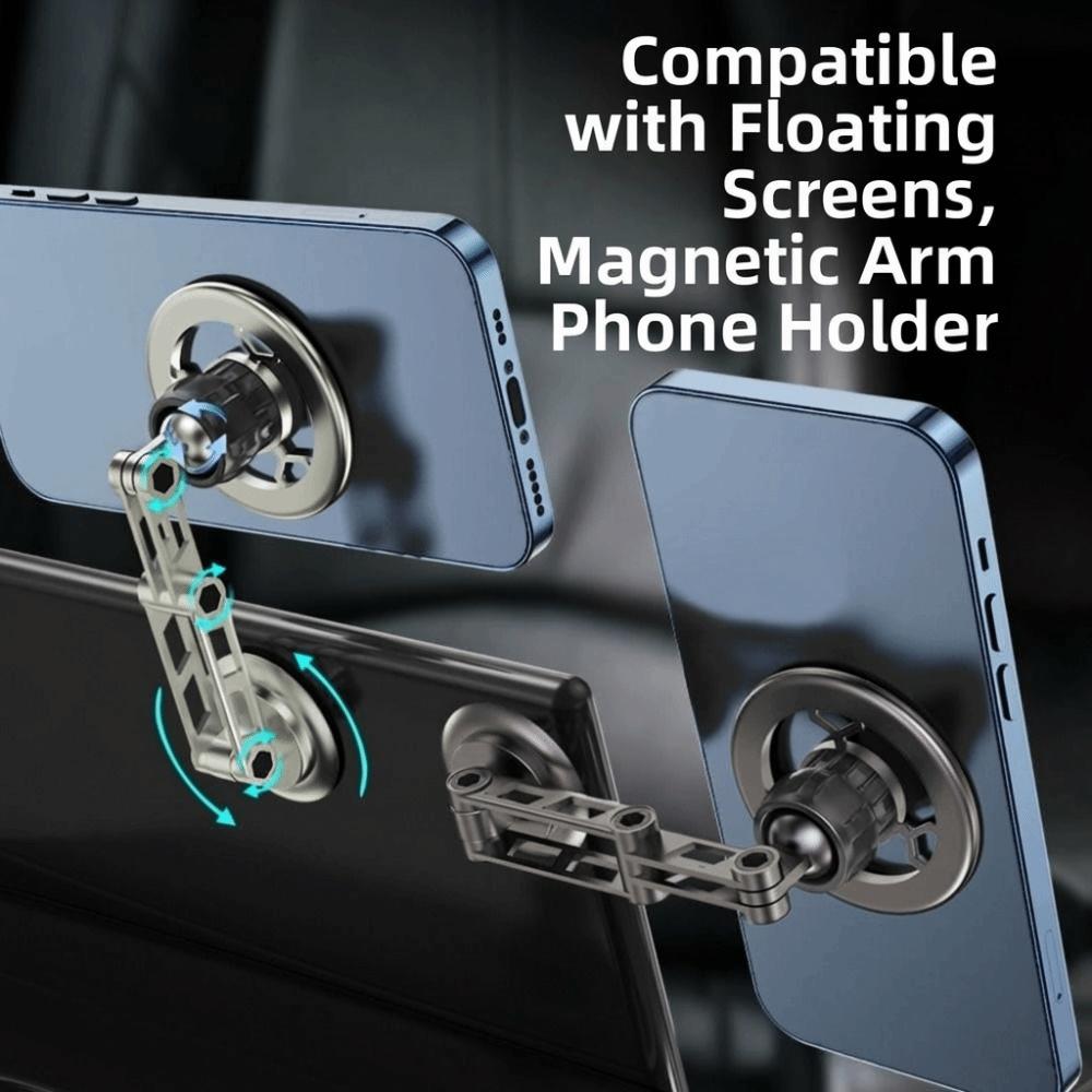 360° Rotation Car Cell Phone Holder Folding Navigation Bracket Vehicle Mount