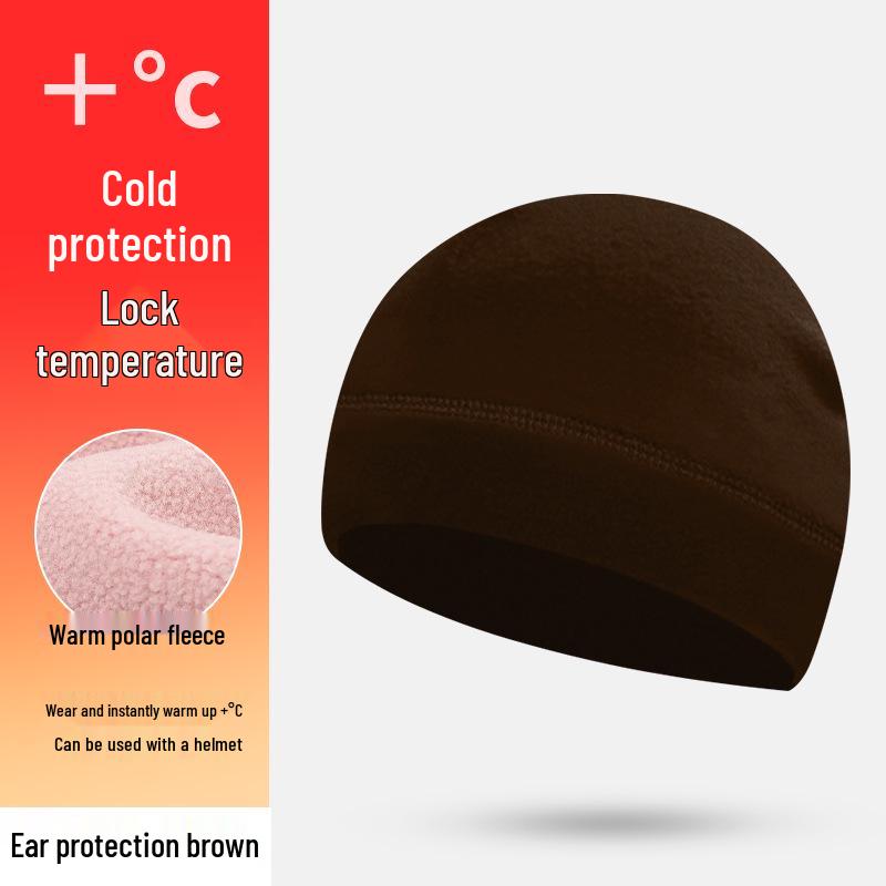 Thick Fleece Ear-Protective Winter Motorcycle Helmet Liner