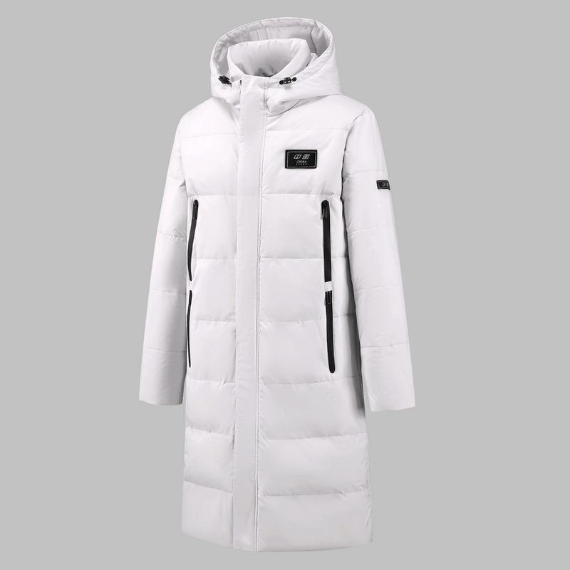 

Пуховики, зимняя мужская одежда, утолщенные и теплые, длинная холодостойкая мужская и женская холодная одежда, модные и универсальные мужские пальто 3XL