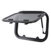 16x12in RV Window Black Tempered Glass Sunproof Motorhome Exit Window with Support Rod and Screen for Trailer Van Truck