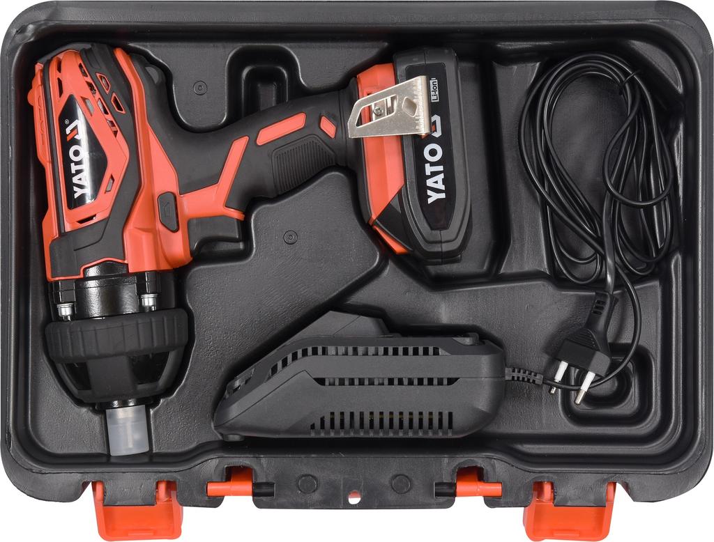 Impact Wrench 18V 1/2'' 300Nm 2.0Ah - Yt-82804