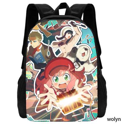 Spy Schoolbag Cartoon Anime Backpack Family Backpack,Light Weight Schoolbag Mochila Backpacks for Children's Bags for Girls