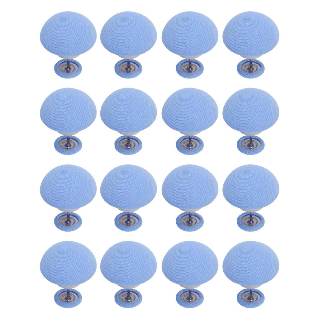 16 STÜCKE Bettdeckenbezug Fixierclip Pilzförmige Stoffnadel Kunststoff Quiltfixierer für Zuhause