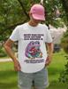 Psychedelic Frog T-shirt with Explosive Joke | Funny Sarcastic T-shirt