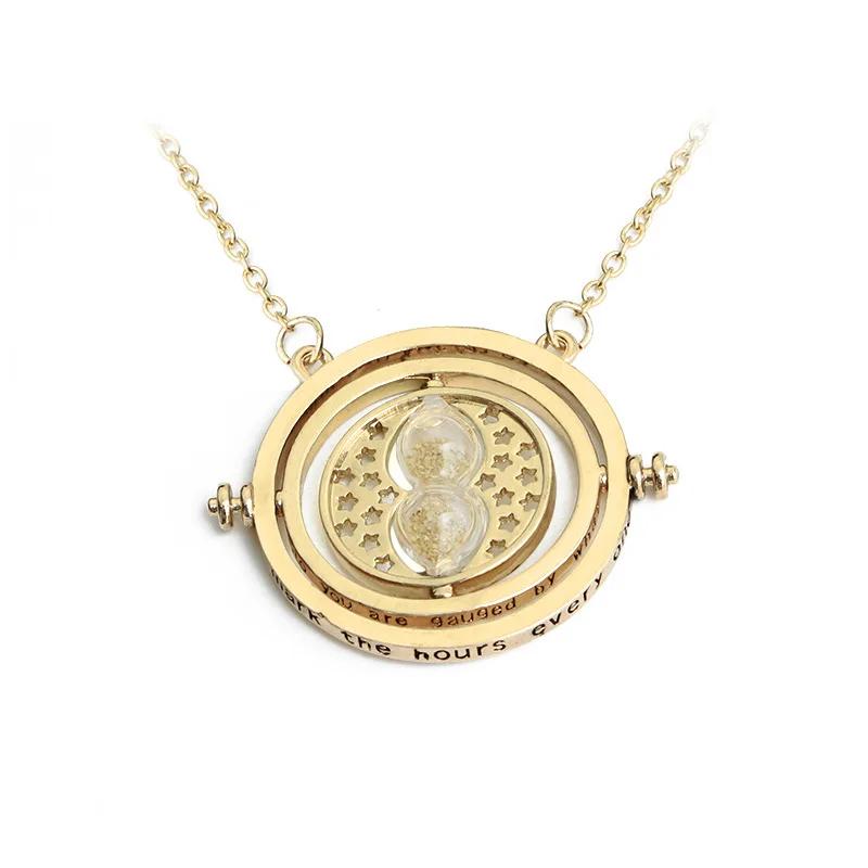New Harry Golden Snitch Time Timer Hourglass 360 Rotatable Potters Cosplay Props Astronomical Time Converter Magic School Fans