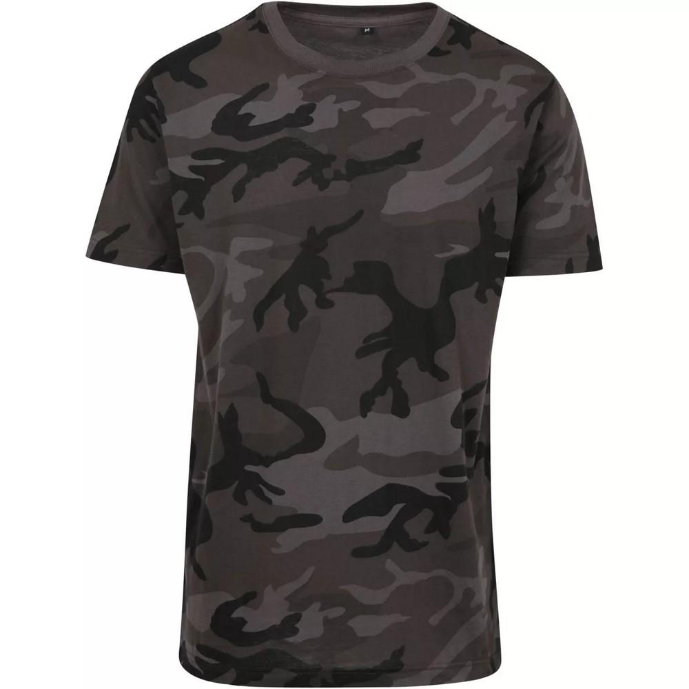 Bauen Sie Ihre Marke Herren Camo Rundhals-T-Shirt