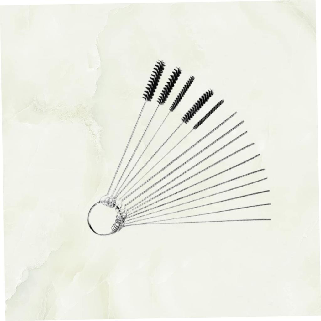 WOFASHPURET Motorcycle Carburetor Cleaning Tool Motorcycle Carburetor Cleaning Brush Carburetor Carbon Dirt Jet Remover Piercing Stainless Steel