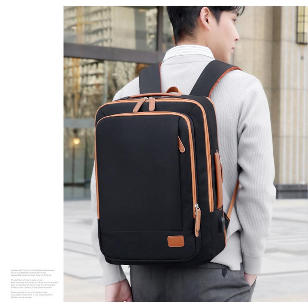 Large Capacity, Backpack, Leisure Travel Bag, Dry Wet Separation, Backpack, Expandable, Sports Bag, Business Trip Computer Bag