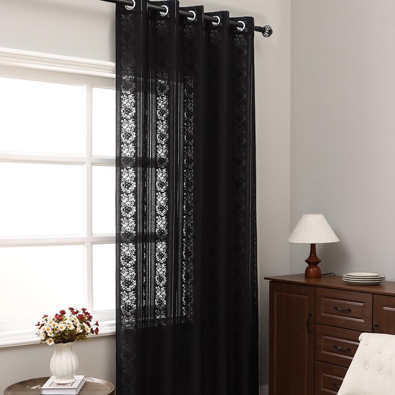 Lace Hollow Finished Curtains, Window Screens Are Simple, Small, Fresh And Translucent, Opaque, Bedroom, Living Room, Balcony, Screen Curtain