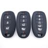 Silicone Auto Smart Key Fob Cover Case Fit For Hyundai Palisade Limited Palisade Sel Elantra Sel Elantra Santa Fe Veloster