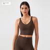 Lu Same Sports Vest Women's Summer Thin Semi-Fixed Cup Nude Feel Shaping Yoga Intimates U-Shaped Yoga Vest