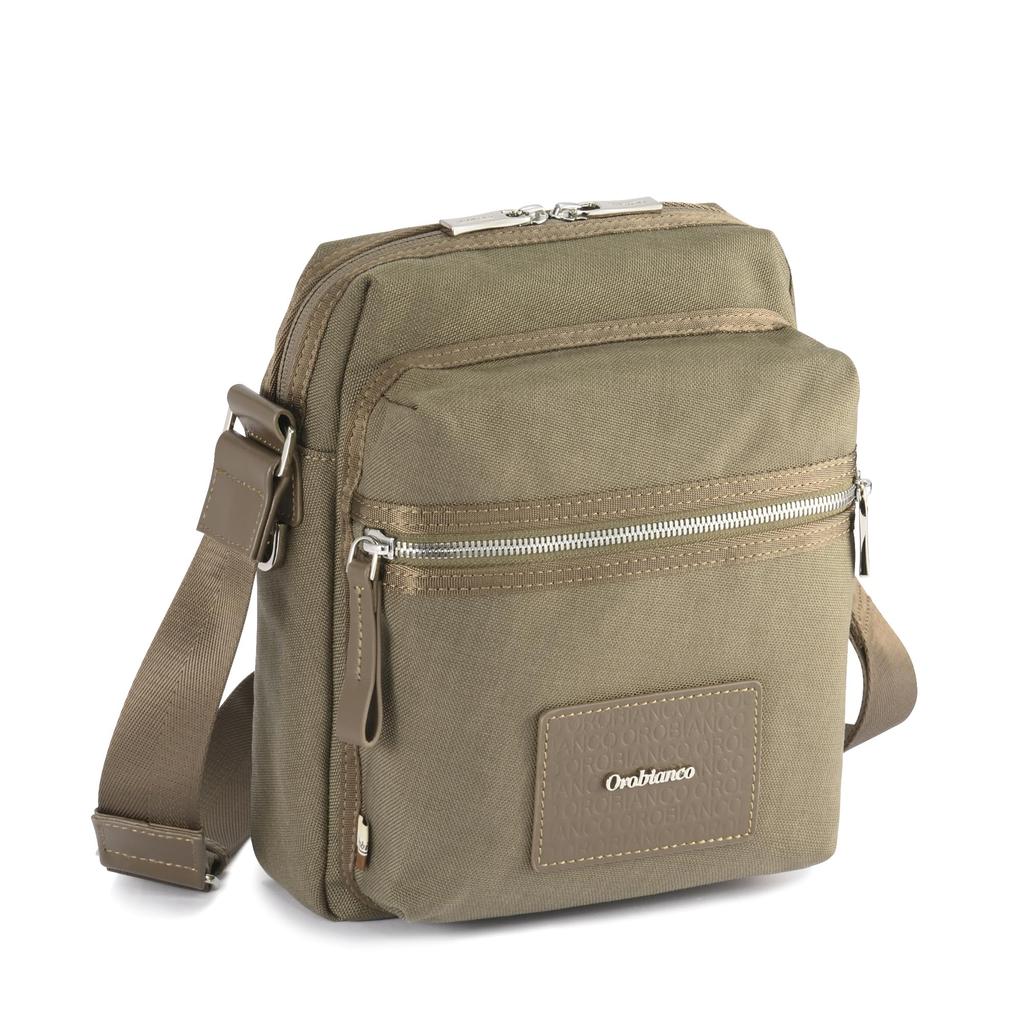 Orobianco Authentic Shoulder 6L 92932 Men's "Pioniere" Bag, Water-Repellent, Capacity, 410g, Brown, No.