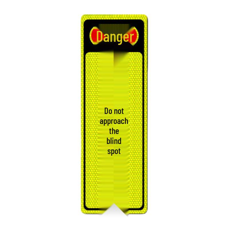 Jingmian Reflective Blind Spot Warning Decal