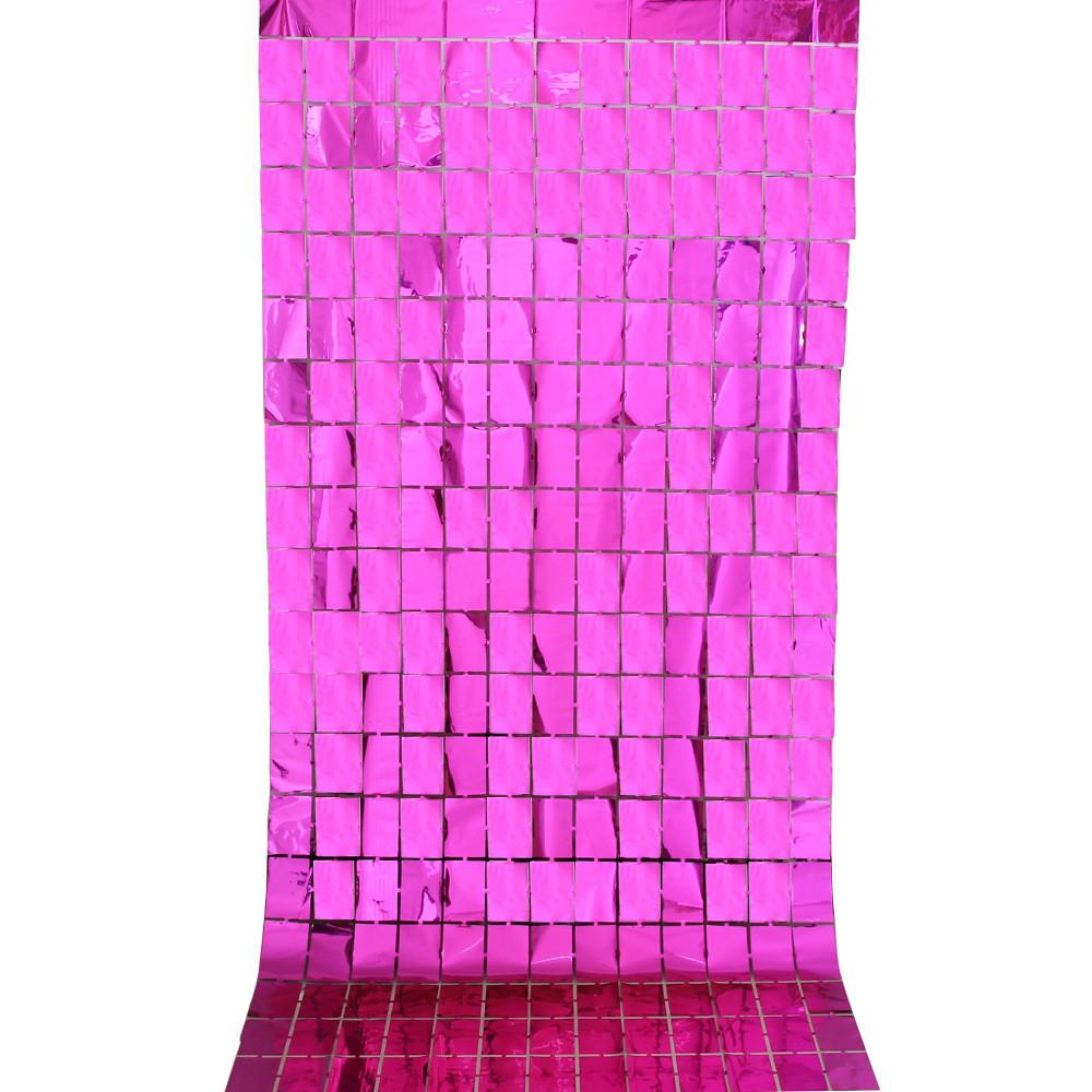 Square Attractive 1x2m Raindrop Door Curtain In Multiple Colors For Celebration Backdrops