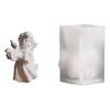 Angel Statue Silicone Candle Molds Multipurpose Silicones Mould for Epoxy Resin Handmade Candle Soap Home Decoration