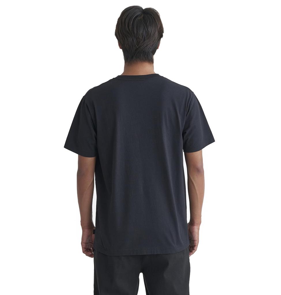 Quiksilver Men's US Cotton Season Print T-Shirt, Black, QST241005