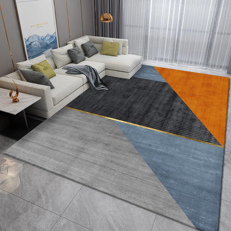 Nordic Modern Luxury Sofa & Coffee Table Set with High-End Carpets and Full-Cover Bedroom Mat