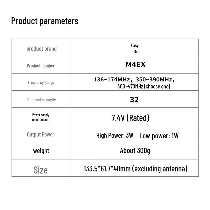 Yixin M4EX Digital Dual-mode Explosion-proof Walkie-talkie (CN version)