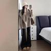 Women's Hepburn-Style Lapel Wool Coat - 2025 Autumn/Winter Collection