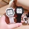 Square Watch, Appearance, Girl, High School Students, Niche Design, Simple Fashion Temperament, Waterproof And Versatile Quartz Watch