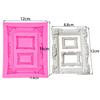 Big Square Frame Silicone Mold Fondant Cake Decorating Tool Sugarcraft Chocolate Gumpaste Mold Baking Tools