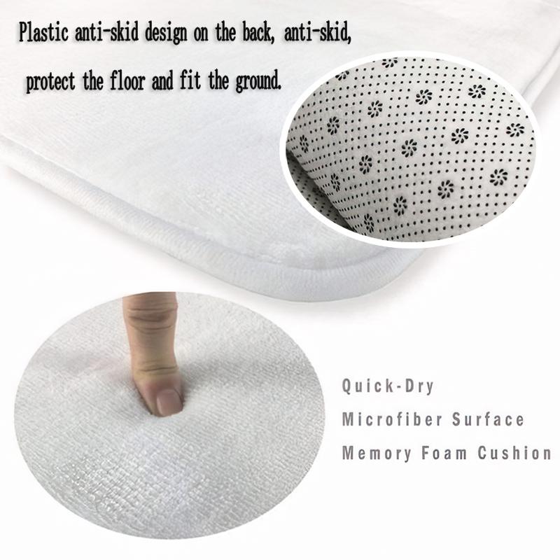 1 Stück Süßer Haustier Chihuahua Border Collie Aufdruck runder Teppich, Fußmatte für Zuhause, Outdoor-Reiseschutzteppich