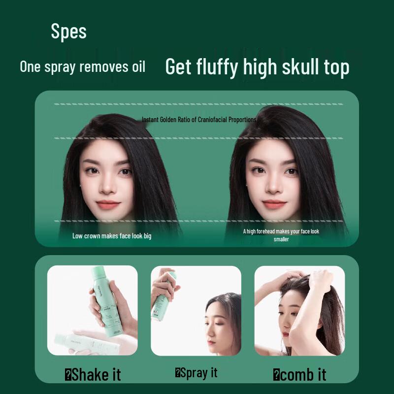 Spes Volumizing Dry Shampoo 3-Pack