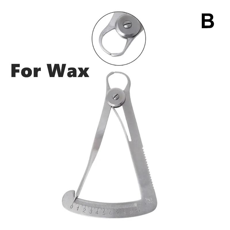 

Стоматологический ортодонтический штангенциркуль для воскового колпачка, из нержавеющей стали, измерительный 0-10 мм, стоматология, хирургические инструменты