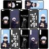 Phone Case for Samsung Galaxy S25 S24 S23 iPhone 16 15 Xiaomi Redmi Note 14 13 12 16E X 11 Pro Max Moto Huawei Comics Jujutsu Kaisen Gojo Satoru Cover