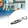 Multi Tool Screwdriver Bit with Carabiner Keychain Multifunctional Gadget Portable Screwdriver Pocket Bottles Opener