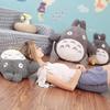 Large Totoro Plush Toy and Pillow, Cartoon Stuffed Doll for Girls and Children's Birthday Gifts