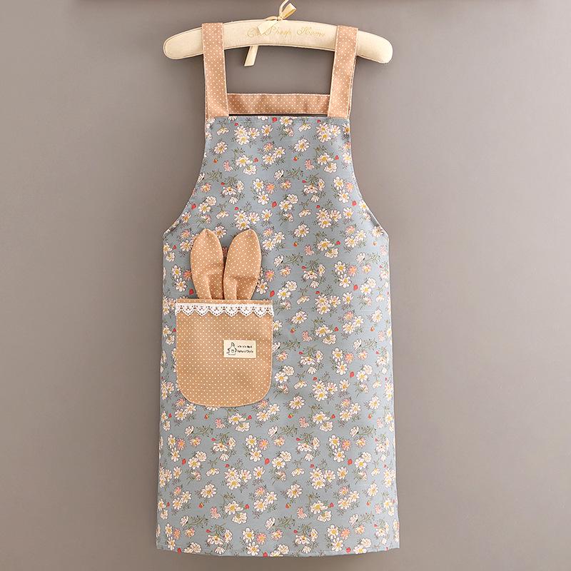 

Женский холщовый фартук с длинным рукавом - Дышащий, устойчивый к пятнам и износу комбинезон для готовки для домашней кухни